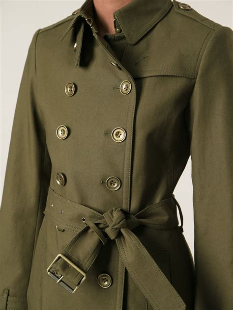 burberry military coat green|burberry trench coat worth it.